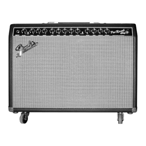 Fender concert-reverb User manual
