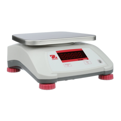 OHAUS CS 2000 instruction manual