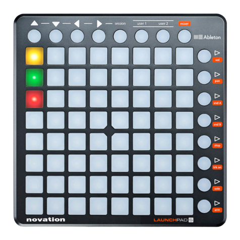 Novation LaunchPad S Getting started guide
