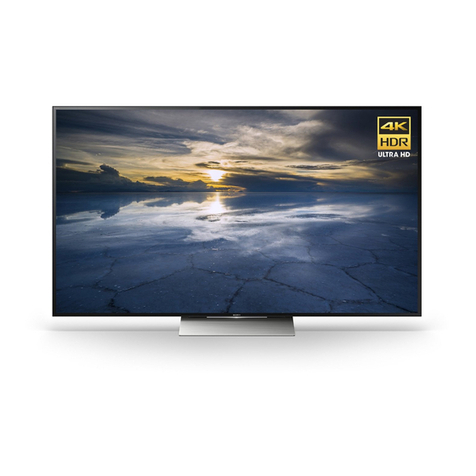 Sony BRAVIA XBR-75X940D User manual