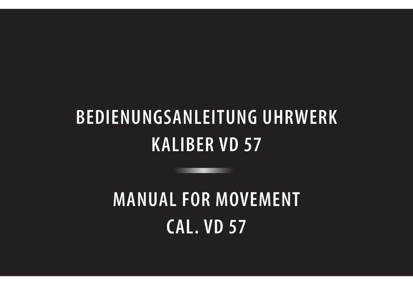 Seiko VD 57 User manual
