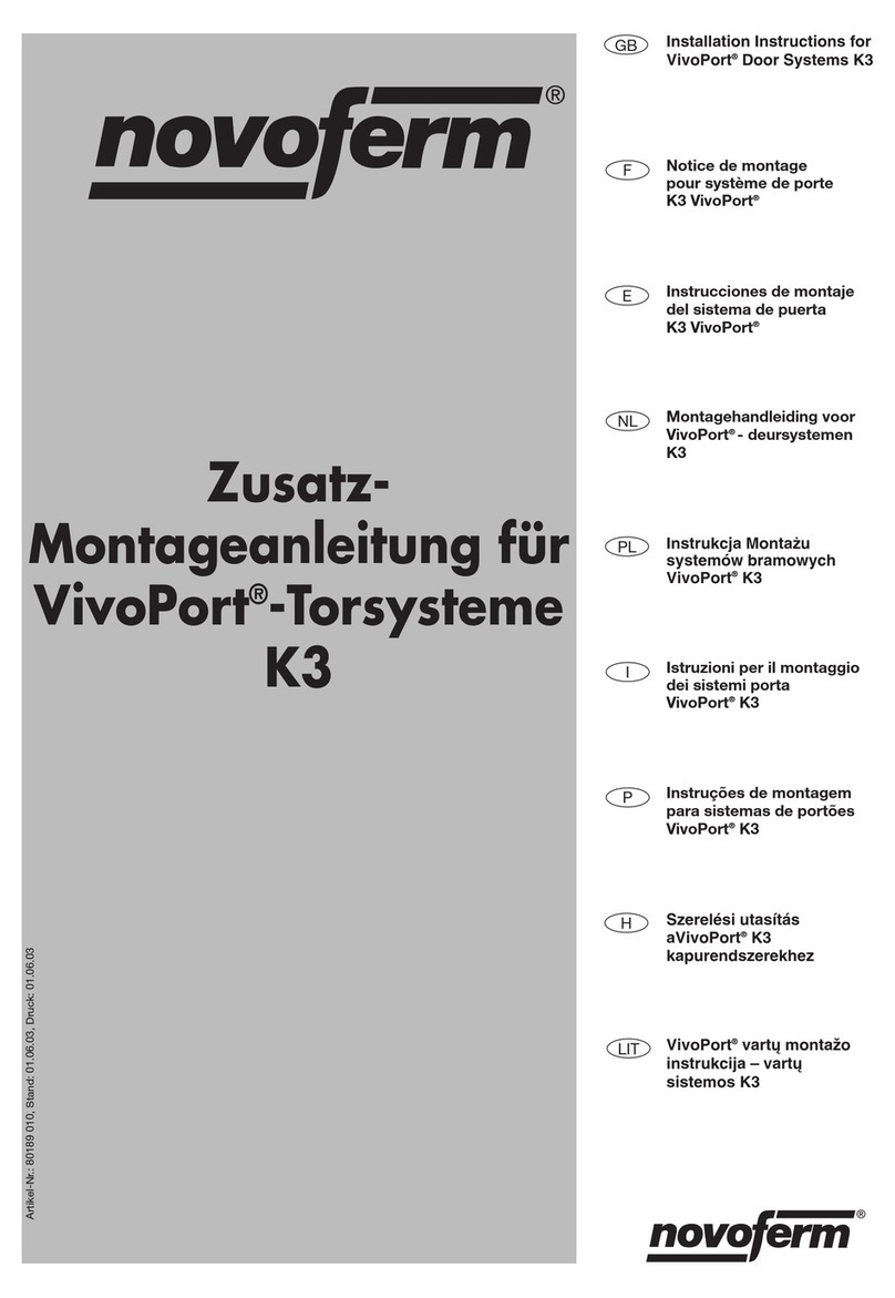 Novoferm VivoPort K3 User manual