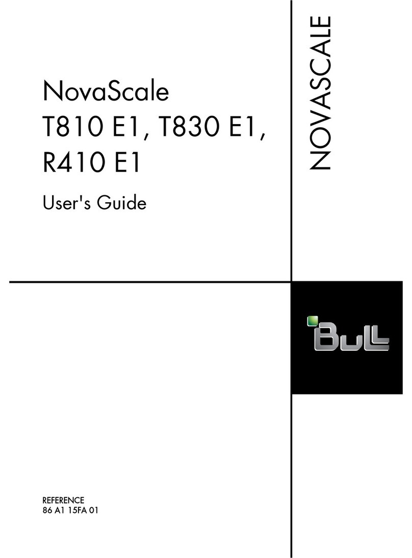 NovaScale r410 e1 user guide