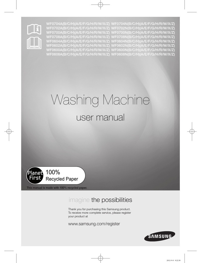 Samsung WF0704A(B/C/H)(A/E/F/G/H/R/W/X/Z) user manual