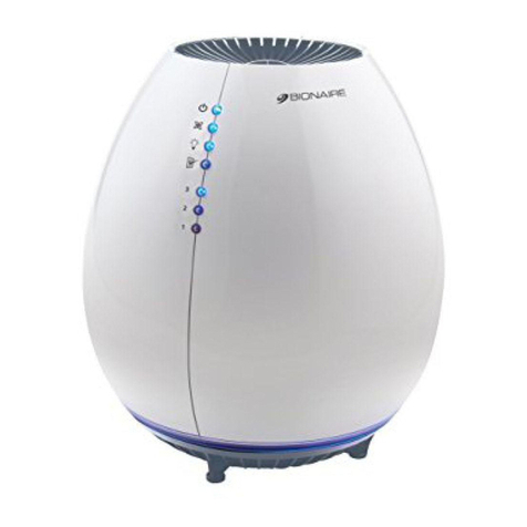 Bionaire BAP600 Instruction guide