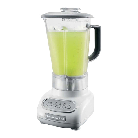KitchenAid KSB540WH0 User manual
