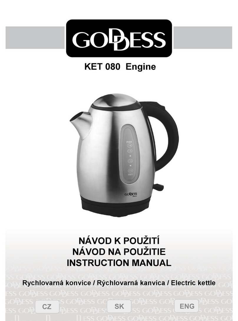 Goddess KET 080 Engine instruction manual