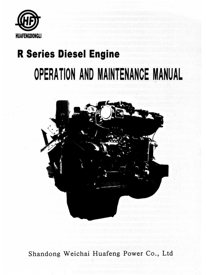 Huafengdongli R4100D2 Operation and maintenance manual