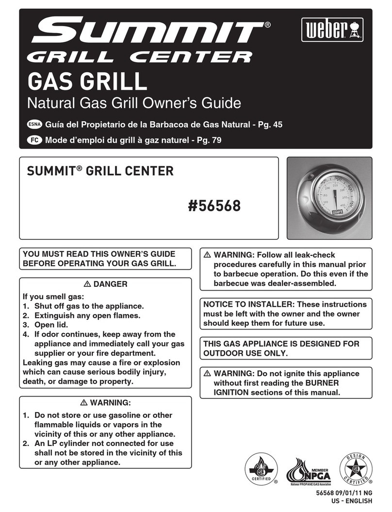 Weber SUMMIT 56568 User manual