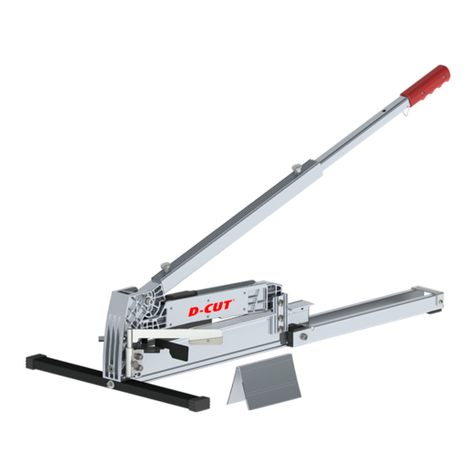 D-CUT LX-230 Operation manual