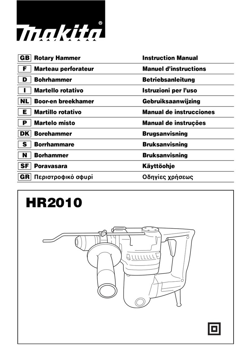 Makita HR2010 instruction manual