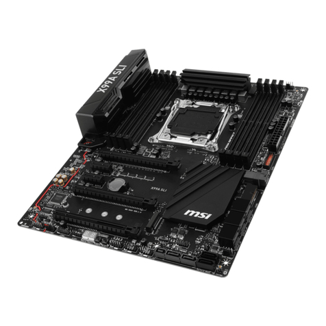 MSI X99A SLI PLUS manual