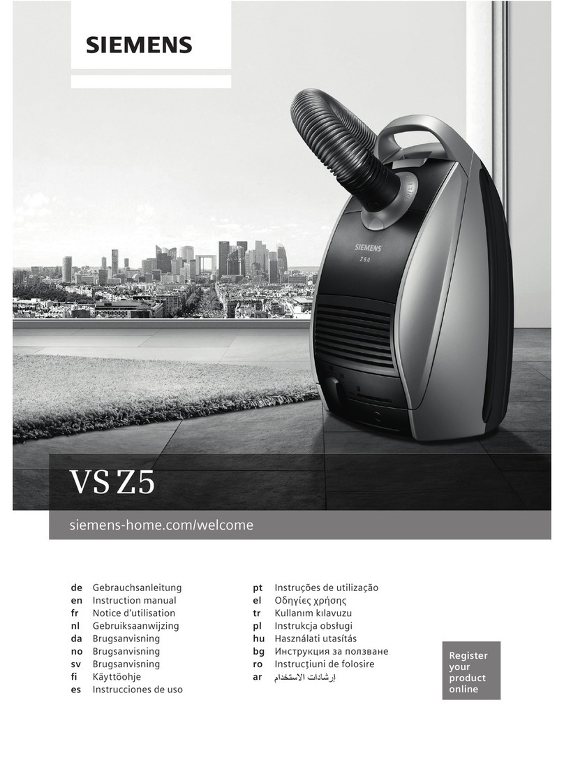 Siemens VSZ5GPX2 User manual