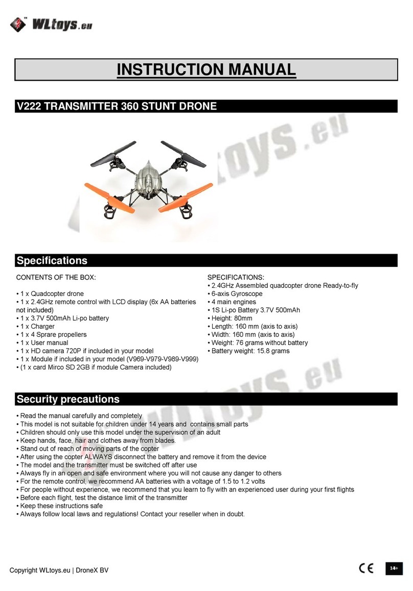 WLtoys V222 instruction manual