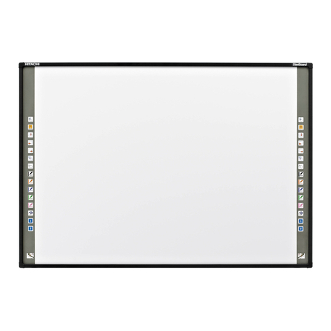 Hitachi StarBoard FX-79E1 User manual