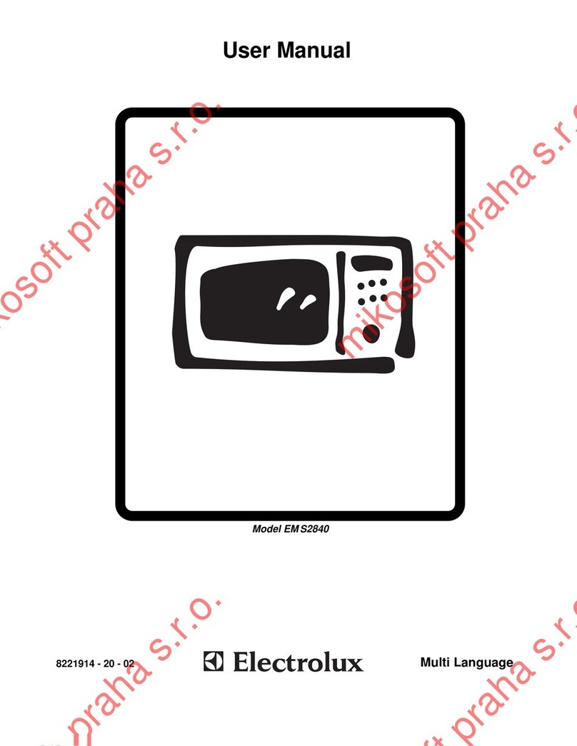 Electrolux EMS2840 user manual