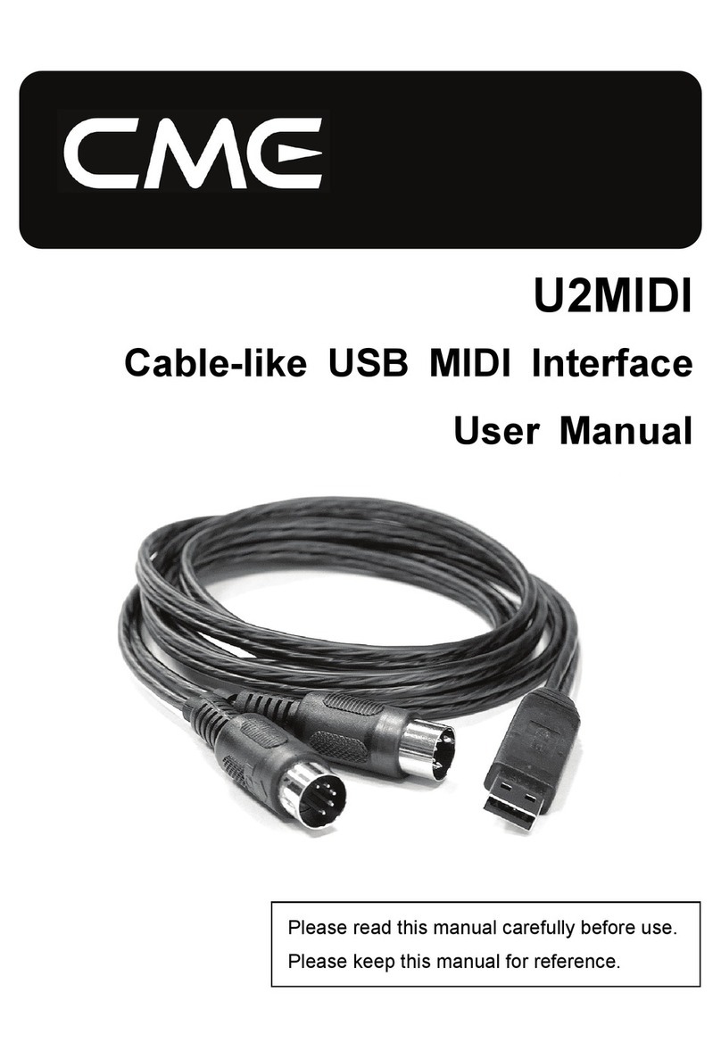 C-me u2midi User manual