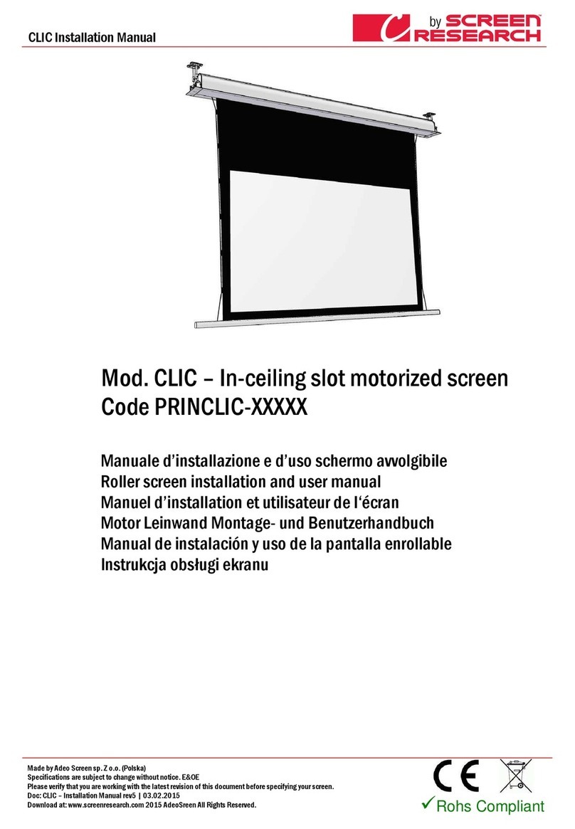 Screen Research CLIC User manual