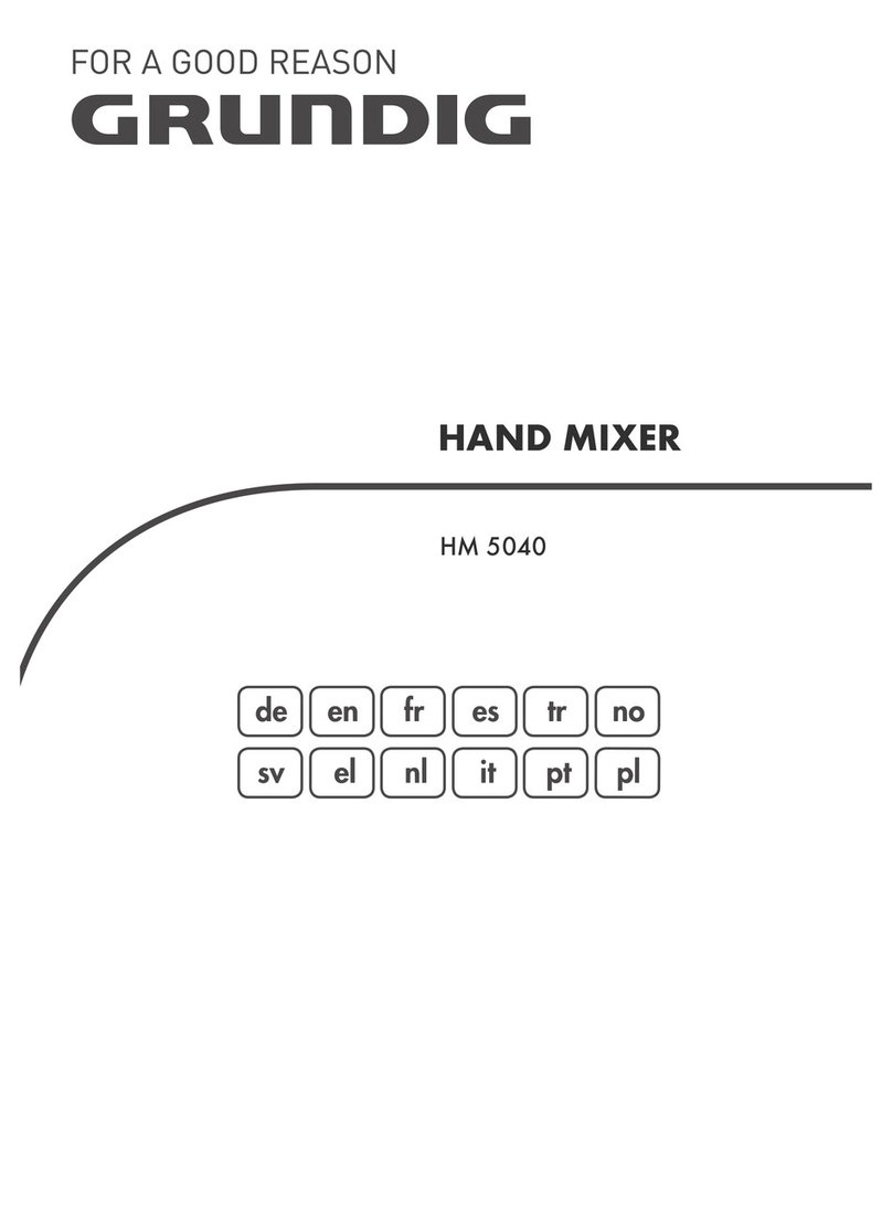 Grundig HM 5040 User manual