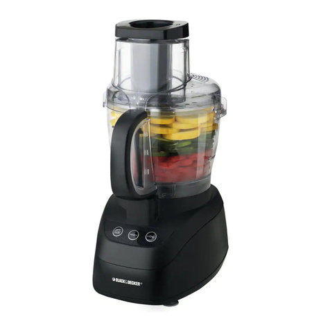 Black & Decker FP2500MC User manual