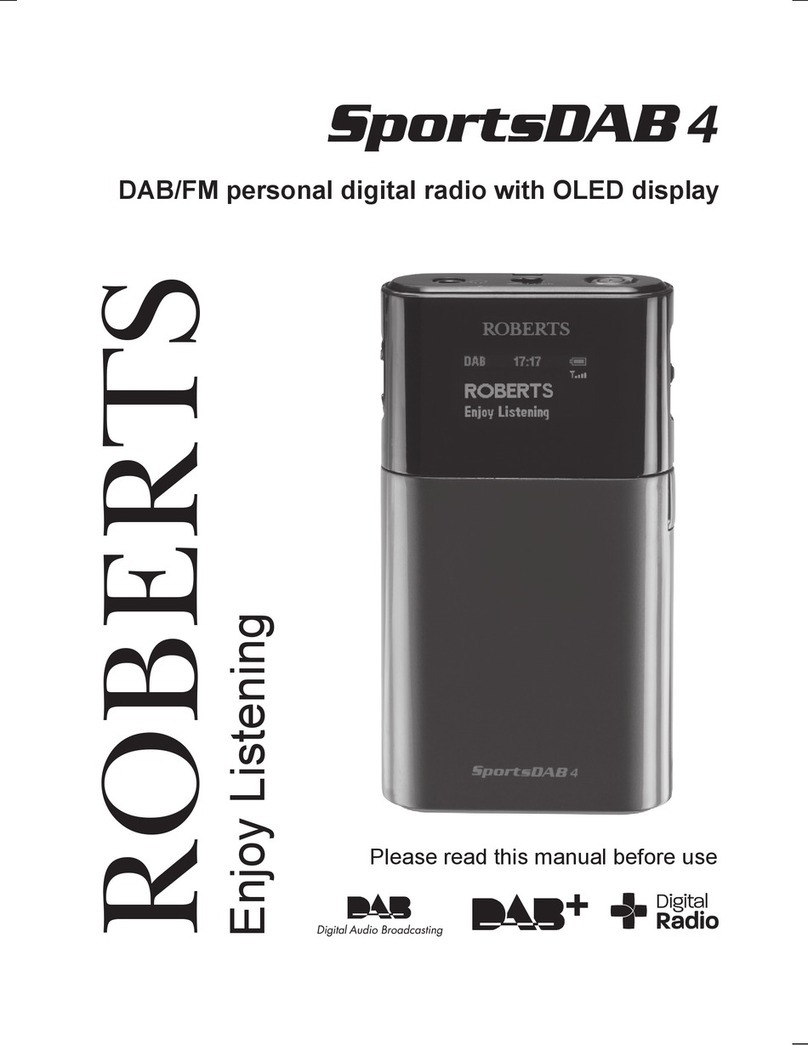 Roberts SportsDAB 4 User manual
