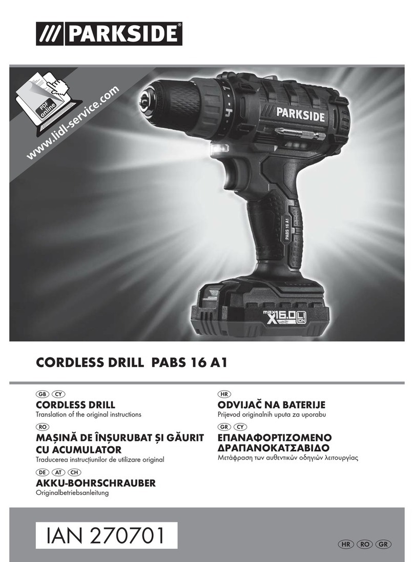 Parkside PABS 16 A1 Original instructions