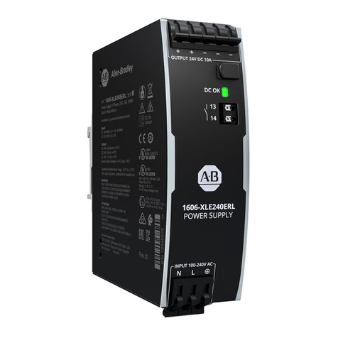 Rockwell Automation 1606-XLE User manual Rockwell Automation 1606-XLE User manual