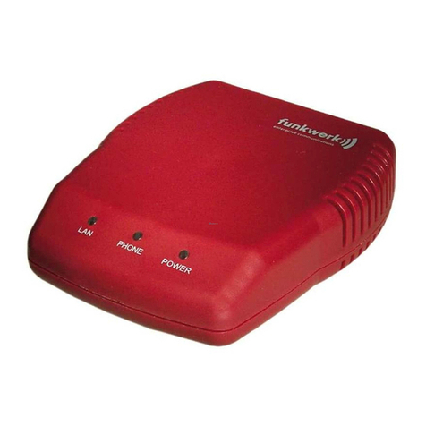 Funkwerk V101 user manual