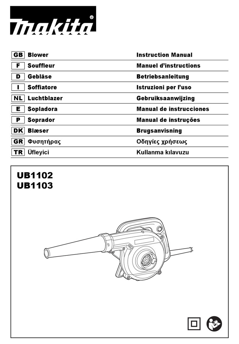 Makita UB1102 instruction manual