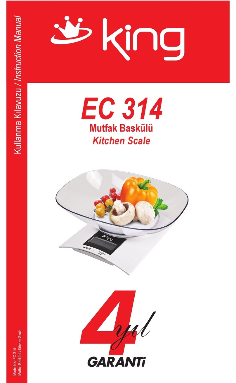 KING EC 314 User manual