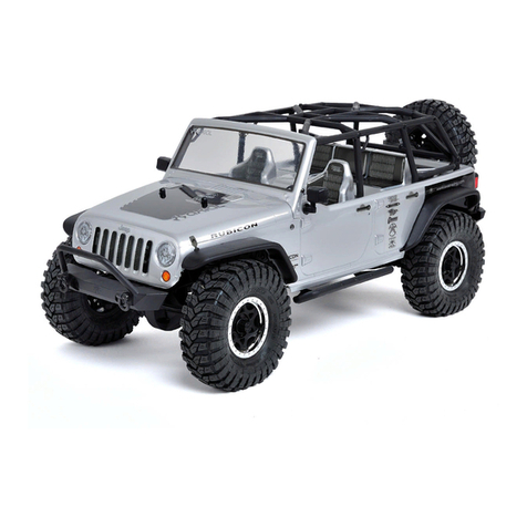Axial SCX10 2012 Jeep Wrangler Unlimited Rubicon User manual