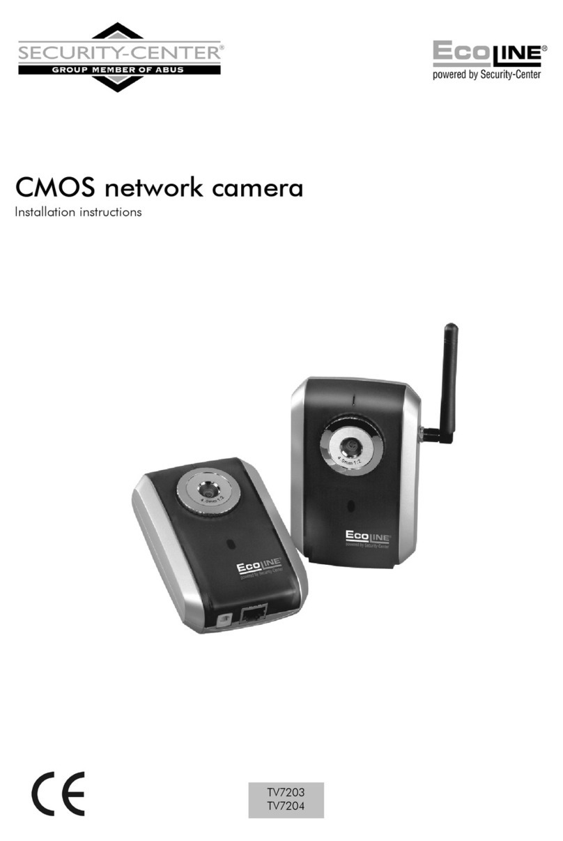 Security-Center TV7203 installation instructions