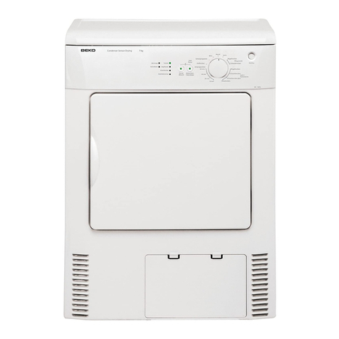 Beko DC 1670 User manual