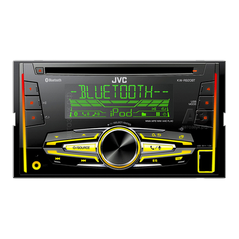 JVC KW-R920BT User manual