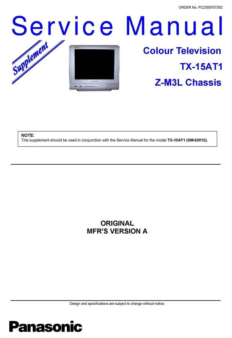 Panasonic TX-15AT1 User manual