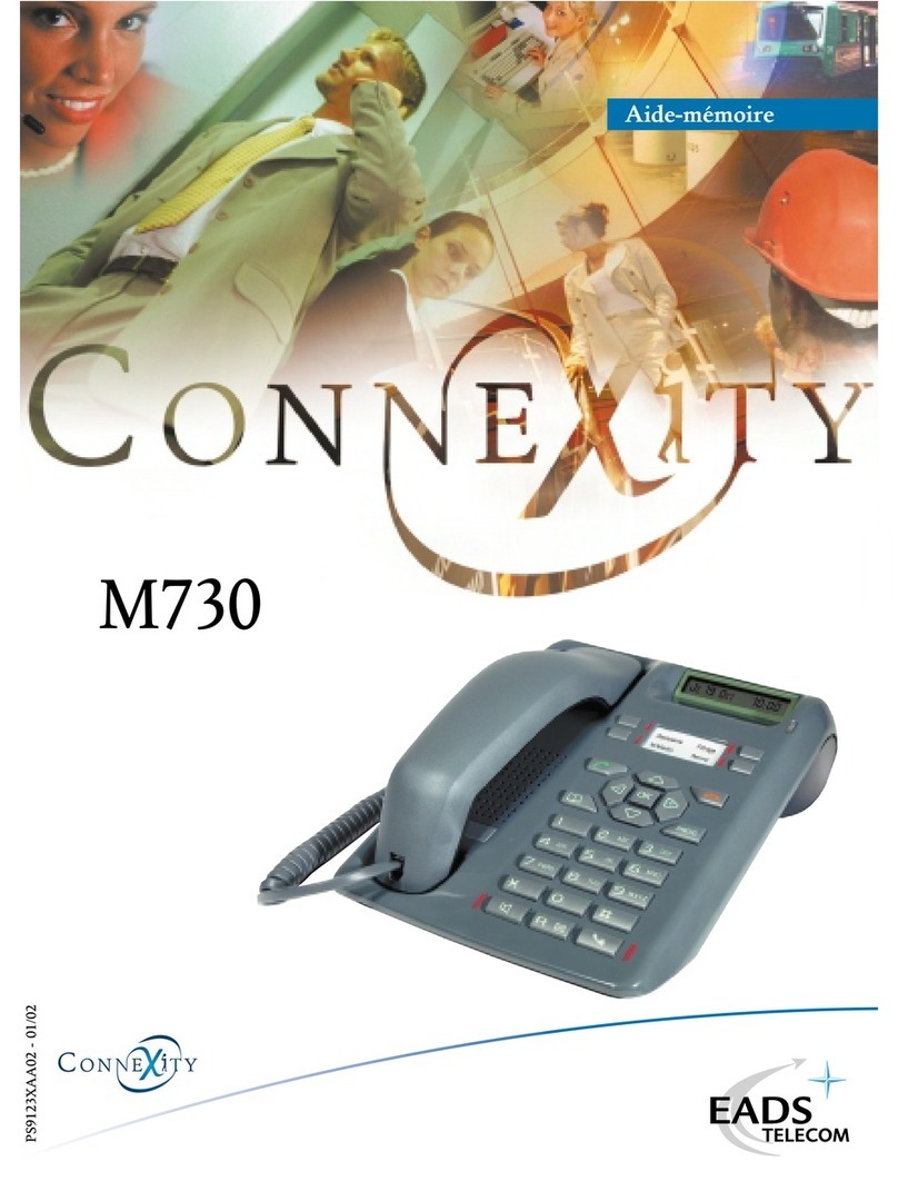 Connexity M730 manual