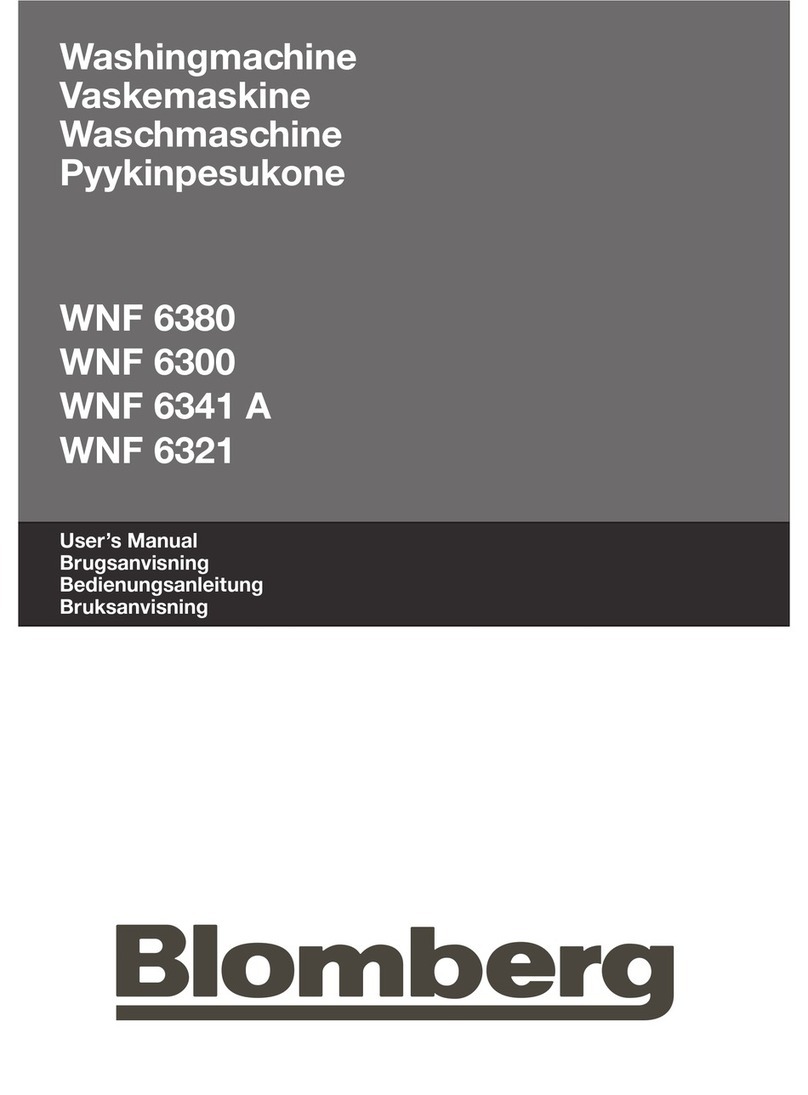 Blomberg WNF 6380 user manual
