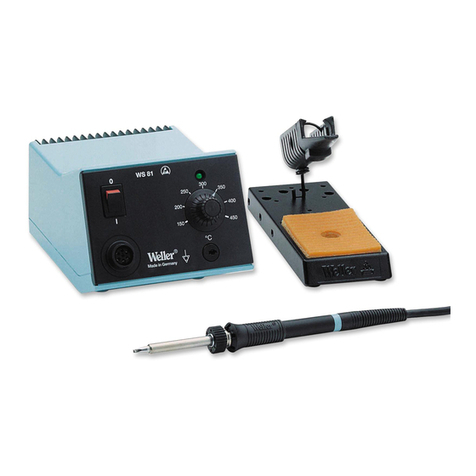 Weller WS 50 User manual Weller WS 50 User manual