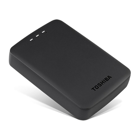 Toshiba Canvio AeroCast User manual Toshiba Canvio AeroCast User manual