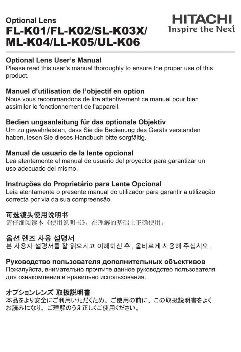 Hitachi FL-K01 user manual Hitachi FL-K01 user manual
