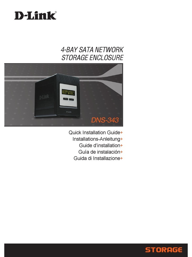 D-Link ShareCenter DNS-343 User manual