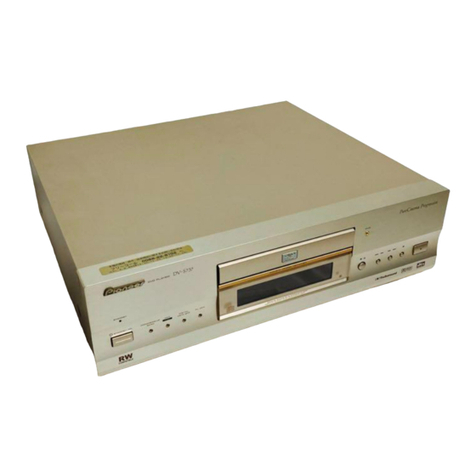Pioneer Elite DV-37 User manual