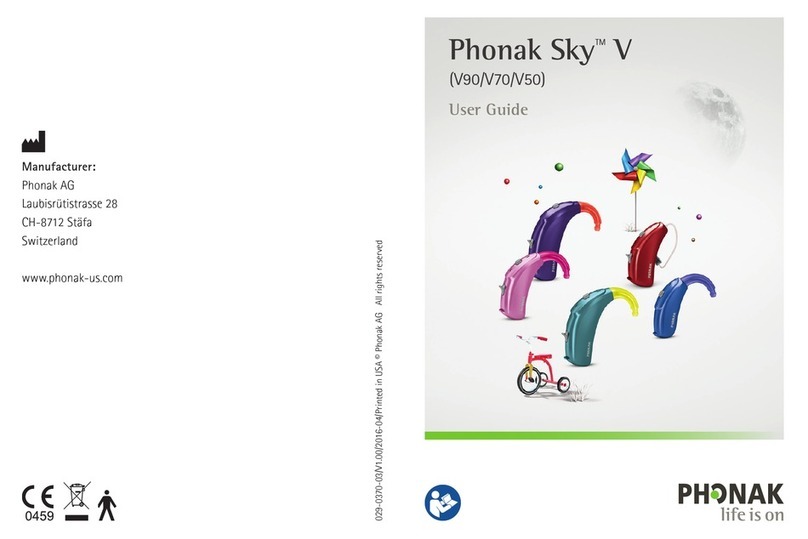 Phonak Sky V 90 user guide