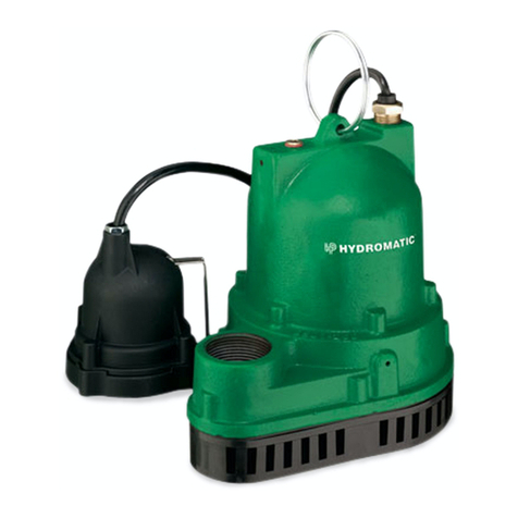Hydromatic W-A1 Installation and service manual