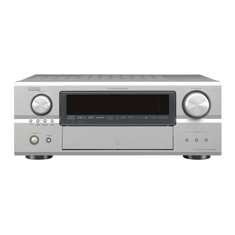 Denon MULTEQXT AVR-4306 User manual