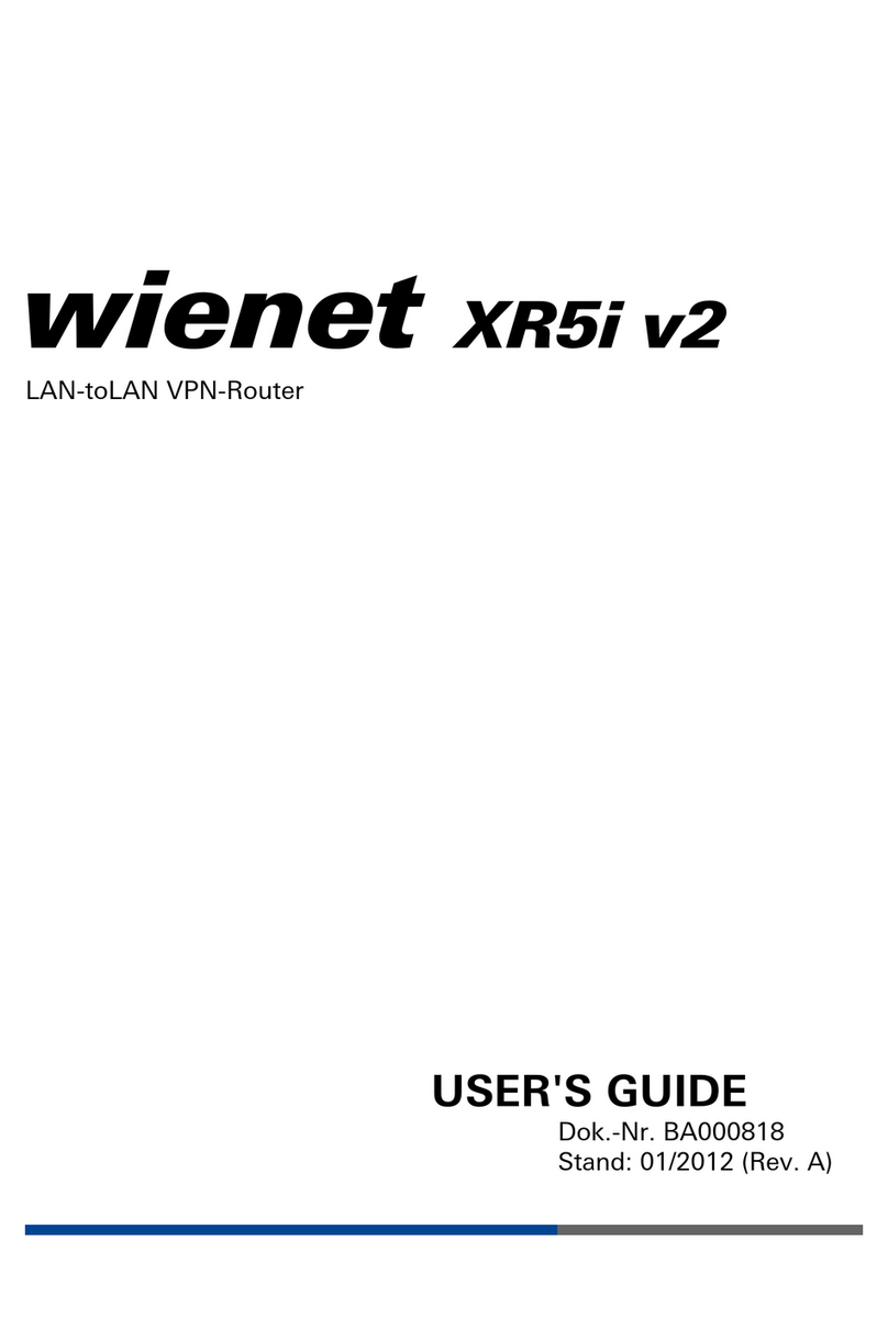 Wieland xr5i v2 User manual