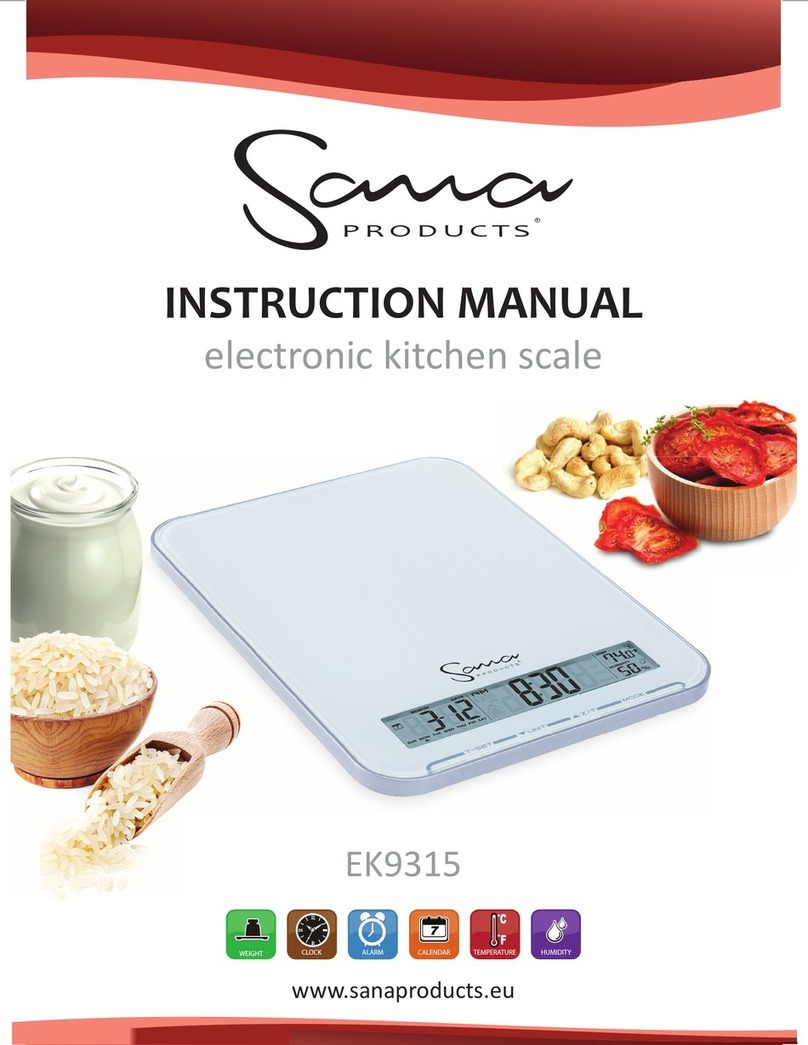 Sana EK9315 instruction manual
