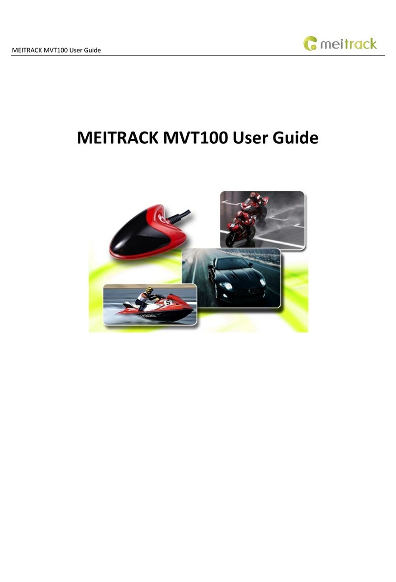 MeiTrack MVT100 User manual