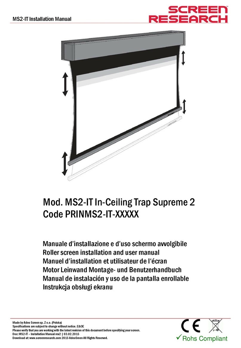 Screen Research MS2-IT installation manual