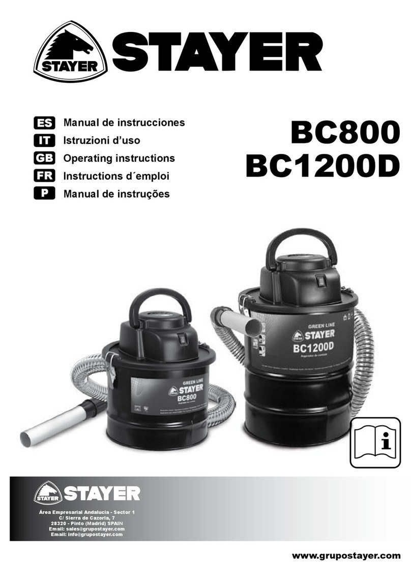 stayer BC800 operating instructions